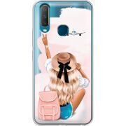 Прозрачный чехол Uprint Vivo Y17 Travel Girl