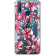 Прозрачный чехол Uprint Vivo Y17 Pink Magnolia