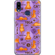 Чехол Uprint Samsung A107 Galaxy A10s Yoga Cat