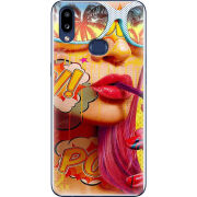 Чехол Uprint Samsung A107 Galaxy A10s Yellow Girl Pop Art