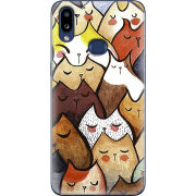 Чехол Uprint Samsung A107 Galaxy A10s Sleepy Cats