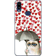 Чехол Uprint Samsung A107 Galaxy A10s Raining Hearts