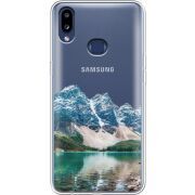 Прозрачный чехол Uprint Samsung A107 Galaxy A10s Blue Mountain