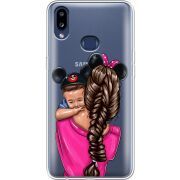 Прозрачный чехол Uprint Samsung A107 Galaxy A10s Mouse Mommy