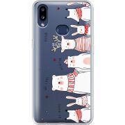 Прозрачный чехол Uprint Samsung A107 Galaxy A10s The Friendly Beasts