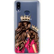 Прозрачный чехол Uprint Samsung A107 Galaxy A10s Queen and Princess