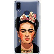 Прозрачный чехол Uprint Samsung A107 Galaxy A10s Фрида Кало