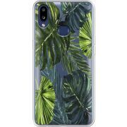 Прозрачный чехол Uprint Samsung A107 Galaxy A10s Palm Tree