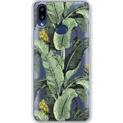 Прозрачный чехол Uprint Samsung A107 Galaxy A10s Banana Leaves