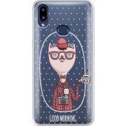 Прозрачный чехол Uprint Samsung A107 Galaxy A10s Good Morning