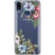 Прозрачный чехол Uprint Samsung A107 Galaxy A10s Floral
