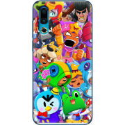 Чехол Uprint Meizu 16s friends brawl stars