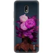 Чехол Uprint Nokia 2.2 Exquisite Purple Flowers