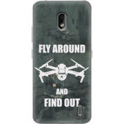 Чехол Uprint Nokia 2.2 Дрон Fly Around