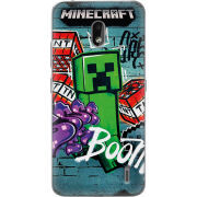 Чехол Uprint Nokia 2.2 Minecraft Graffiti