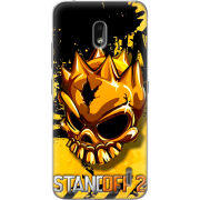 Чехол Uprint Nokia 2.2 StandOff 2 gold