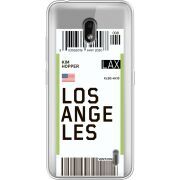 Прозрачный чехол Uprint Nokia 2.2 Ticket Los Angeles