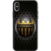 Черный чехол Uprint Apple iPhone X 