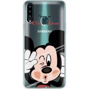 Прозрачный чехол Uprint Samsung A207 Galaxy A20s Mister M