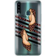 Прозрачный чехол Uprint Samsung A207 Galaxy A20s Love Beauty