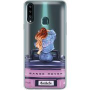 Прозрачный чехол Uprint Samsung A207 Galaxy A20s Boss Babe