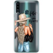 Прозрачный чехол Uprint Samsung A207 Galaxy A20s Follow Your Dreams