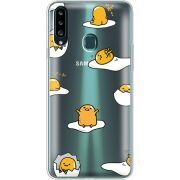 Прозрачный чехол Uprint Samsung A207 Galaxy A20s Gudetama
