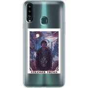 Прозрачный чехол Uprint Samsung A207 Galaxy A20s Stranger Things