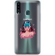 Прозрачный чехол Uprint Samsung A207 Galaxy A20s Selena Gomez