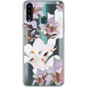 Прозрачный чехол Uprint Samsung A207 Galaxy A20s Chinese Magnolia