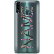 Прозрачный чехол Uprint Samsung A207 Galaxy A20s Именной