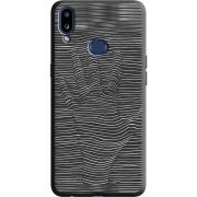 Черный чехол Uprint Samsung A107 Galaxy A10s Optical Hand