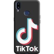 Черный чехол Uprint Samsung A107 Galaxy A10s Tik Tok