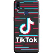 Черный чехол Uprint Samsung A107 Galaxy A10s Tik Tok