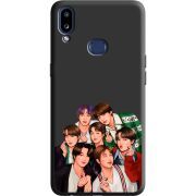 Черный чехол Uprint Samsung A107 Galaxy A10s BTS