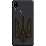Черный чехол Uprint Samsung A107 Galaxy A10s Ukrainian Trident