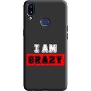 Черный чехол Uprint Samsung A107 Galaxy A10s I'm Crazy