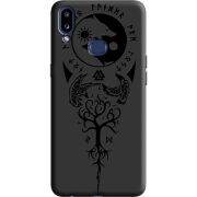 Черный чехол Uprint Samsung A107 Galaxy A10s Hugin and Munin