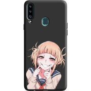 Черный чехол Uprint Samsung A207 Galaxy A20s Himiko Toga Smile