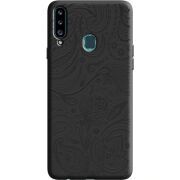 Черный чехол Uprint Samsung A207 Galaxy A20s 