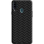 Черный чехол Uprint Samsung A207 Galaxy A20s 