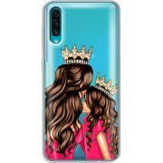 Прозрачный чехол Uprint Samsung A307 Galaxy A30s Queen and Princess