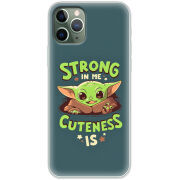 Чехол Uprint Apple iPhone 11 Pro Strong in me Cuteness is