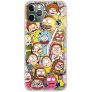 Чехол Uprint Apple iPhone 11 Pro Rick and Morty