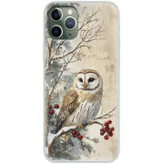 Чехол Uprint Apple iPhone 11 Pro Christmas Owl