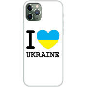 Чехол Uprint Apple iPhone 11 Pro I love Ukraine