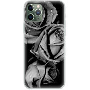 Чехол Uprint Apple iPhone 11 Pro Black and White Roses