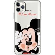 Прозрачный чехол Uprint Apple iPhone 11 Pro Max Mister M