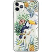 Прозрачный чехол Uprint Apple iPhone 11 Pro Max Tucan
