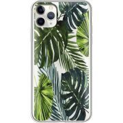 Прозрачный чехол Uprint Apple iPhone 11 Pro Max Palm Tree